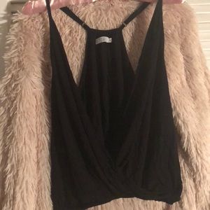 Black Low V Top ( S)